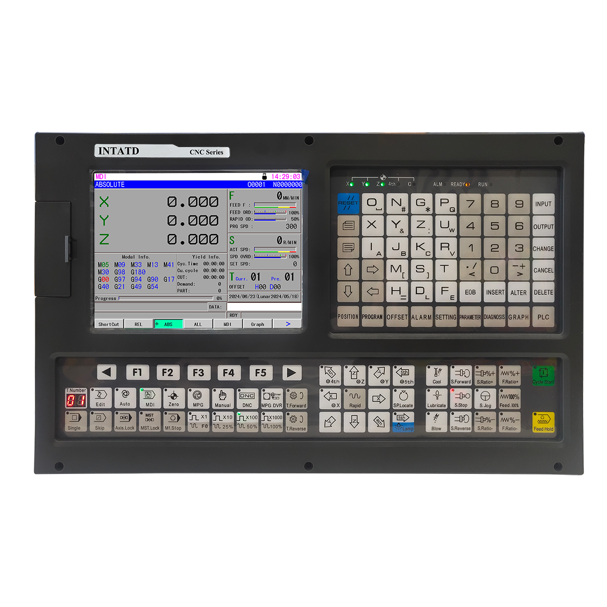 ATD980MEa 3 Axis CNC Milling Controller for VMC & ATC Machines